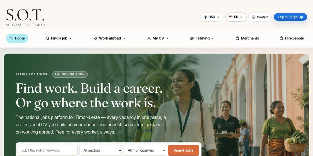 The Servisu of Timor home page