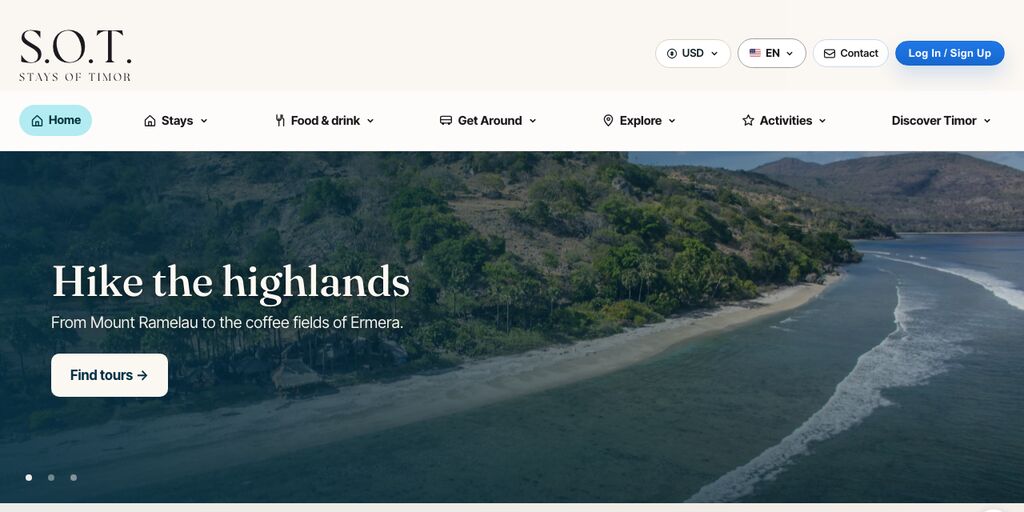 The Stays of Timor home page